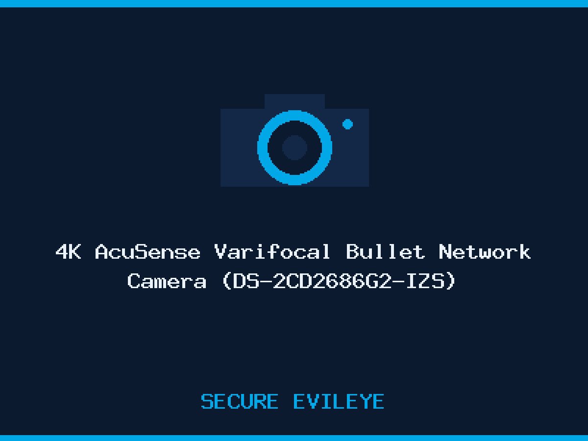 4K AcuSense Varifocal Bullet Network Camera (DS-2CD2686G2-IZS)