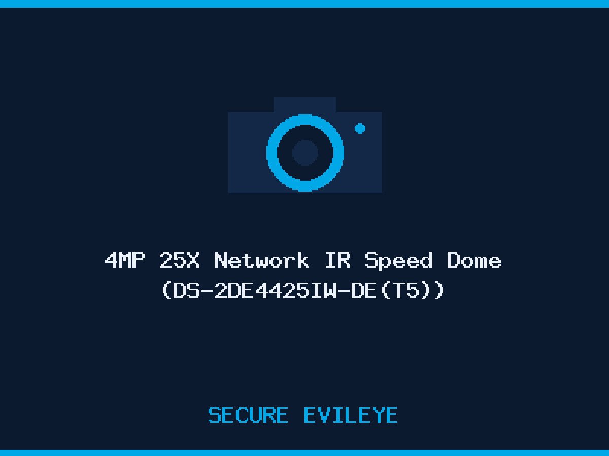 4MP 25X Network IR Speed Dome (DS-2DE4425IW-DE(T5))