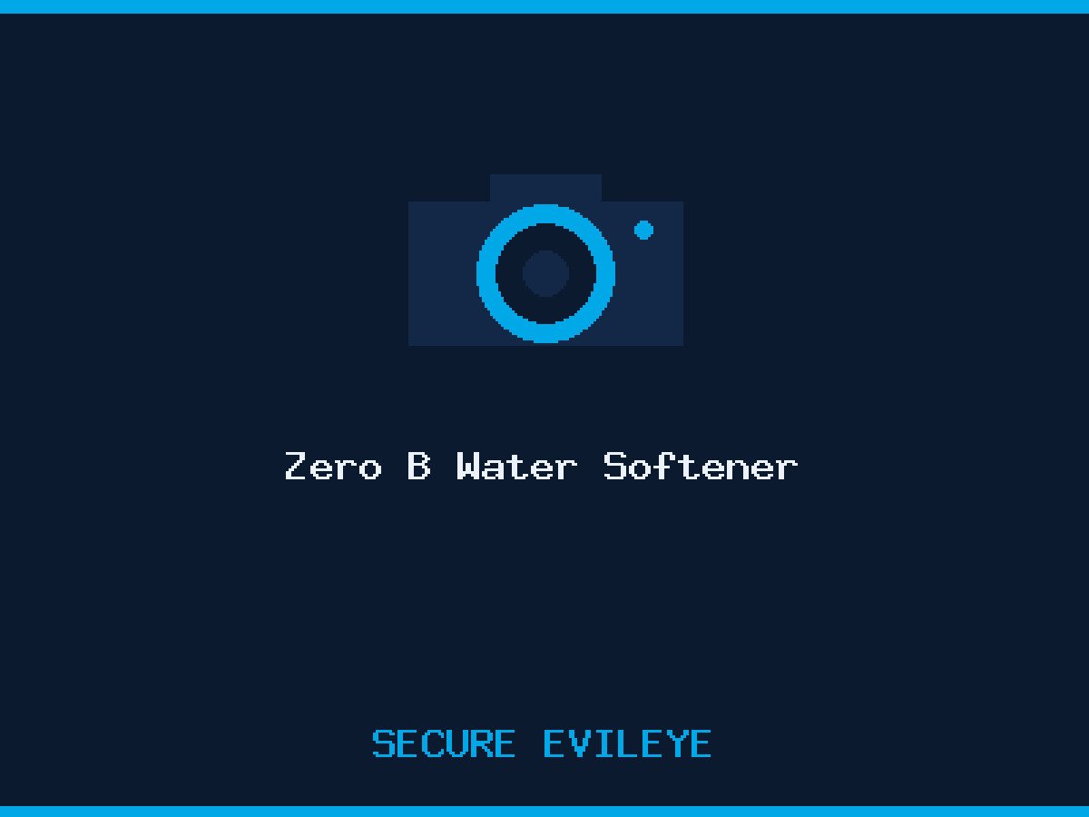 Zero B Water Softener